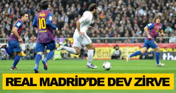 Madrid'de dev zirve!